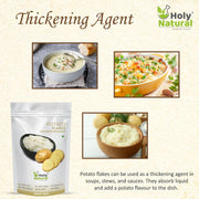 Holy Natural Potato Flakes (Dehydrated) - 100 GM