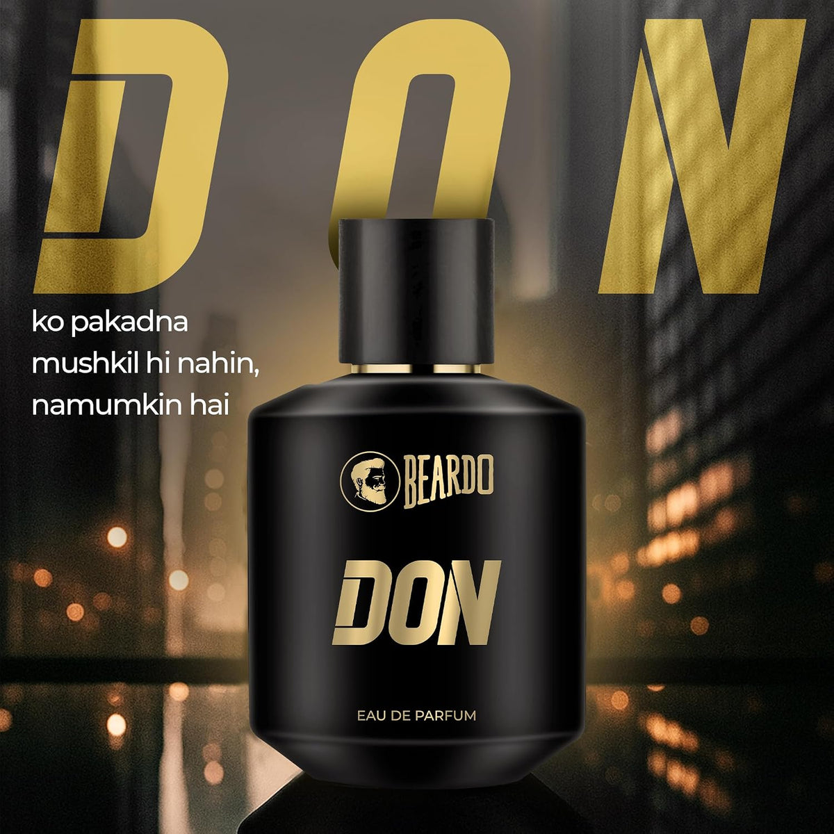 Beardo Don Perfume for Men, 50ml | With Melon, Jasmin, Vanilla Intense Fresh | Strong Long Lasting Mens Perfume | EAU DE PARFUM Men | Gift for husband | Gift for boyfriend | Gift for Men