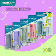 Hauser XO Writing Stationery Kit | A Complete Writing Kit | Gift Set for Kids Students & Office | Combination Set of 10 - Color May Vary