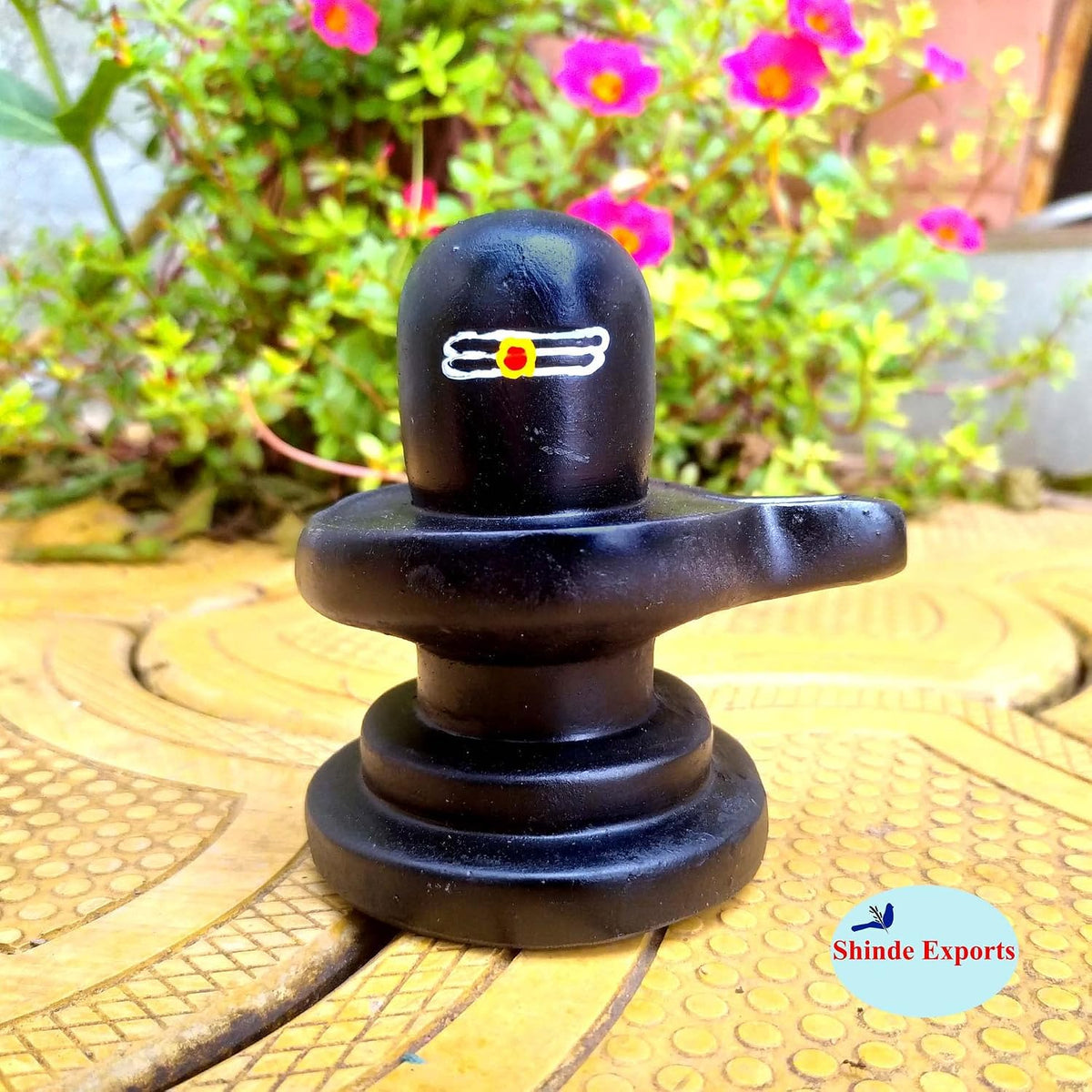 SHINDE EXPORTS shivalingam | Shiva Linga Idol for car Dashboard 10cm