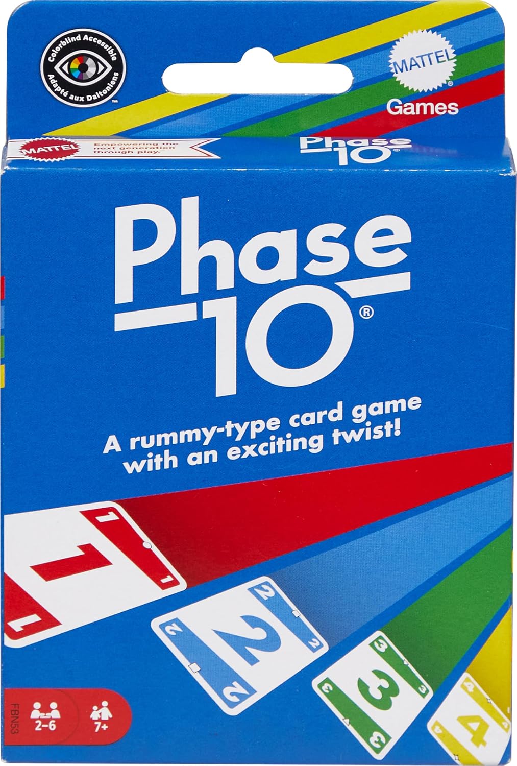Mattel Games Bjdesign Phase 10 Card Game