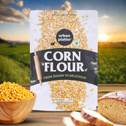 Urban Platter Golden Corn Flour, 500g (Stone-Ground Makka Atta | Naturally Gluten-Free)
