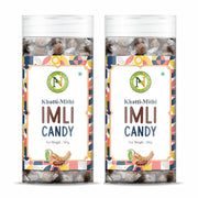 NatureVit Imli Candy 400g | Khatti Meethi Imly, Chulbuli Emli Tamarind Twist Candy, Twisted Emly | Tamarind Candy Soft Chewy Digestive Treat