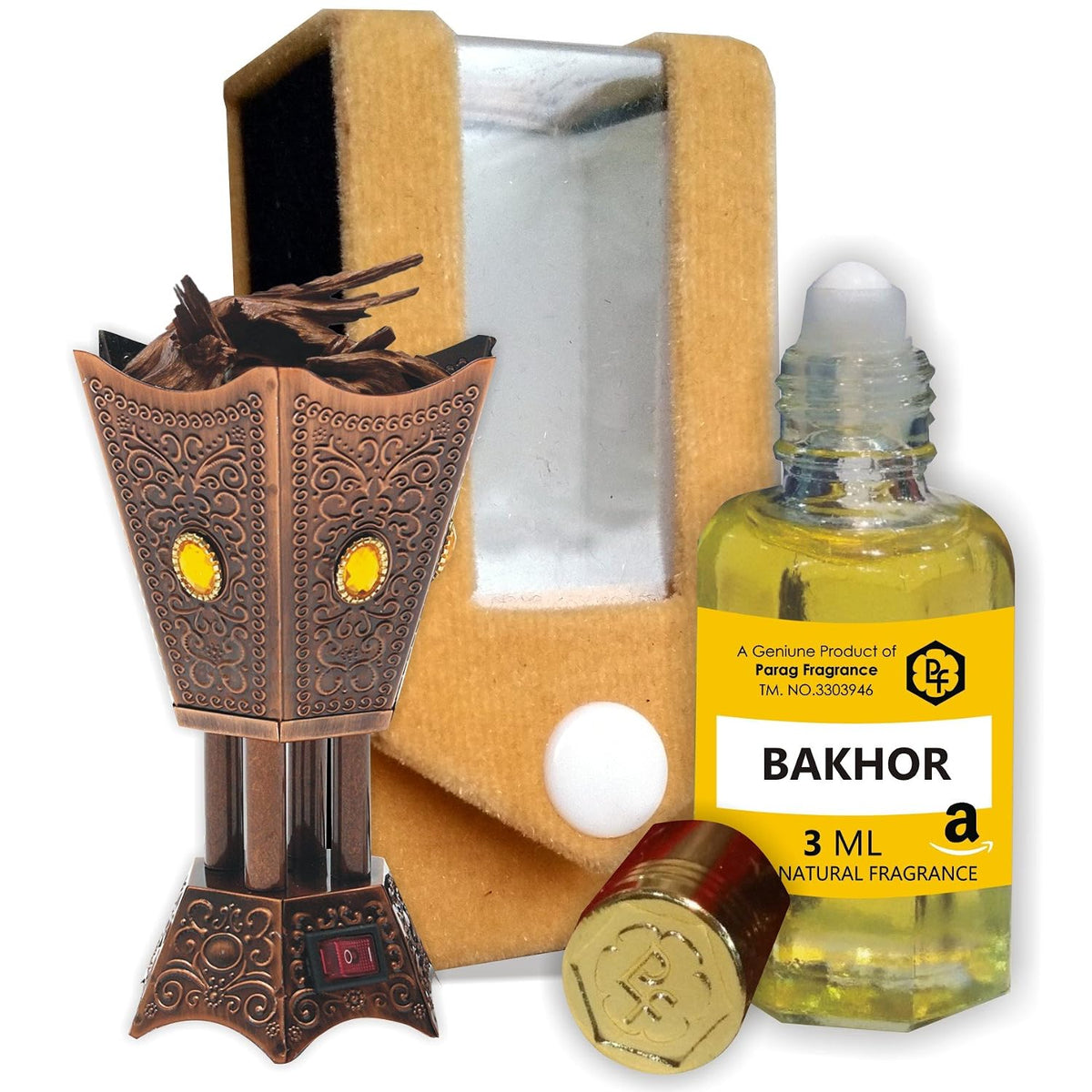 Parag Fragrances Pure Series Kasturi Purest Attar - 3 Ml (BAKHOR ATTAR)
