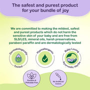 Dabur Baby Powder: Talc and Asbestos Free | With Oat Starch, Arrowroot Powder & Amba Haldi | Hypoallergenic & Dermatologically Tested with No Paraben & Phthalates - Pack of 150 g