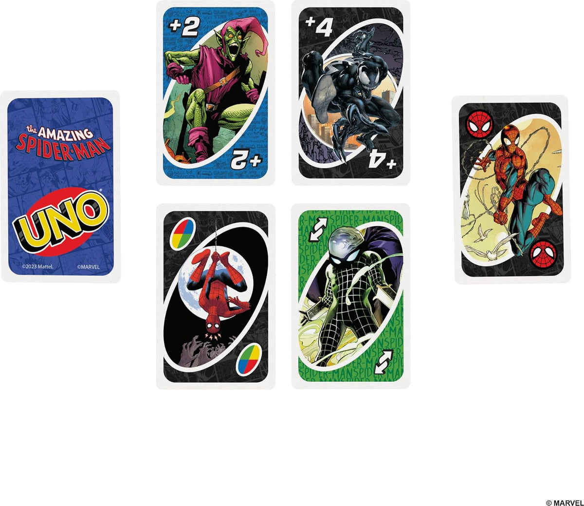 Mattel Games - UNO Spider-Man Classic Card Game (Marvel)