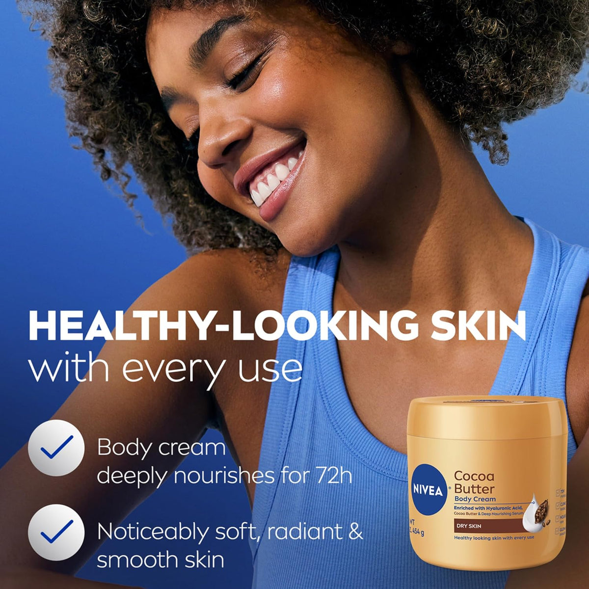 NIVEA Cocoa Butter Body Cream with Deep Nourishing Serum