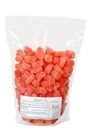 NatureVit Orange Candy 1 Kg | Khatti Mithi Narangi Goli | Tangy & Sweet Flavoured Candy for Mouth Freshening & Cravings