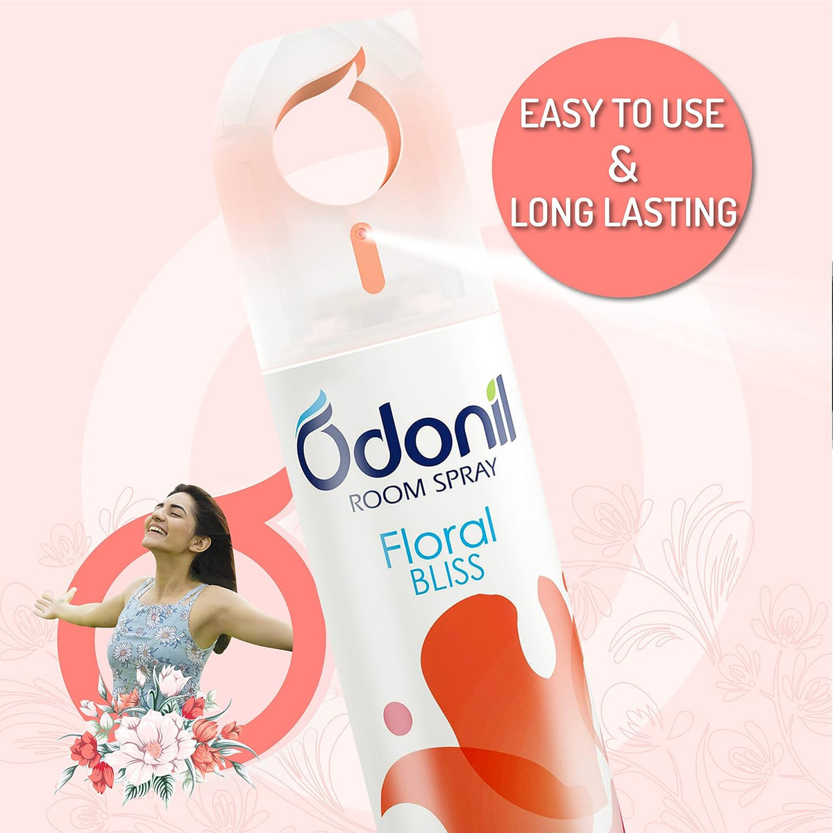 Odonil Room Freshening Sprays - Floral Bliss - 153 g
