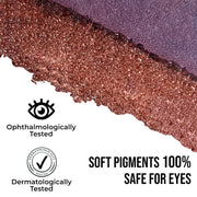 INSIGHT Duo Eyeshadow Stick- Charcoal Charm & Blush |Shimmery Finish | Long Lasting & Ultra Smooth | Waterproof & Crease-Proof | Highly Pigmented (2gm)