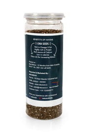 NatureVit Raw Chia Seeds 400g | Superfood for Eating | Rich in Omega-3, Fiber & Protein | Ideal for Weight Loss, Digestion & Energy | Gluten-Free & Vegan