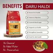 BrijBooti Daru Haldi Bark - (100 Gm) | Berberis aristata | Indian Barberry Daru Haldi Chaal