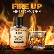 BEARDO Whisky Smoke Collectors Edition -Bourbon,Firebomb,Single Malt & Whiskey Smoke (50ml x 4) | Long Lasting Fragrance | Long Lasting Perfume for Men | Gift for Men | Gift for Friend