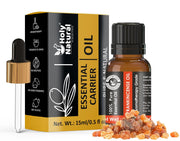 Holy Natural Frankincense Essential Oil 15ml (with Dropper Plug), Undiluted Therapeutic Grade, Perfect for Skin Pores Tightening, Fine Lines and Aromatherapy & Super Beauty Benefits.