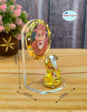 SHINDE EXPORTS Shirdi Sai Baba car Dashboard Idol Statue for Gifts Home (Design 12)