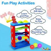 Toy Imagine 3-Layer Hammer Ball Toy for Kids Age 2-5