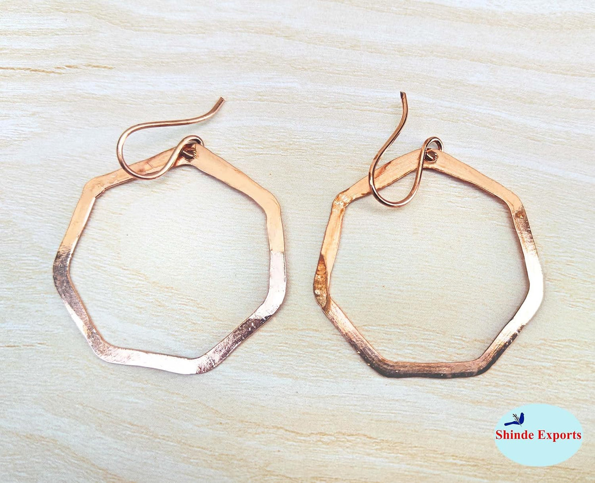 SHINDE EXPORTS copper earrings for women stylish traditional jhumka earring