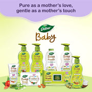 Dabur Baby Lotion: pH 5.5 Balanced for baby skin | No Harmful Chemicals | Contains Aloe Vera, Licorice and Almonds | Hypoallergenic and Dermatologically Tested | No Paraben and Phthalates - 200 ml
