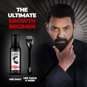 Beardo Beard & Hair Growth Oil 50ml & Derma Roller For Hair Growth 0.5 mm| Dermaroller | For Thicker & Longer Beard | Uneven, Patchy & Fast Beard Growth | For Stronger & Fuller Beard Hair