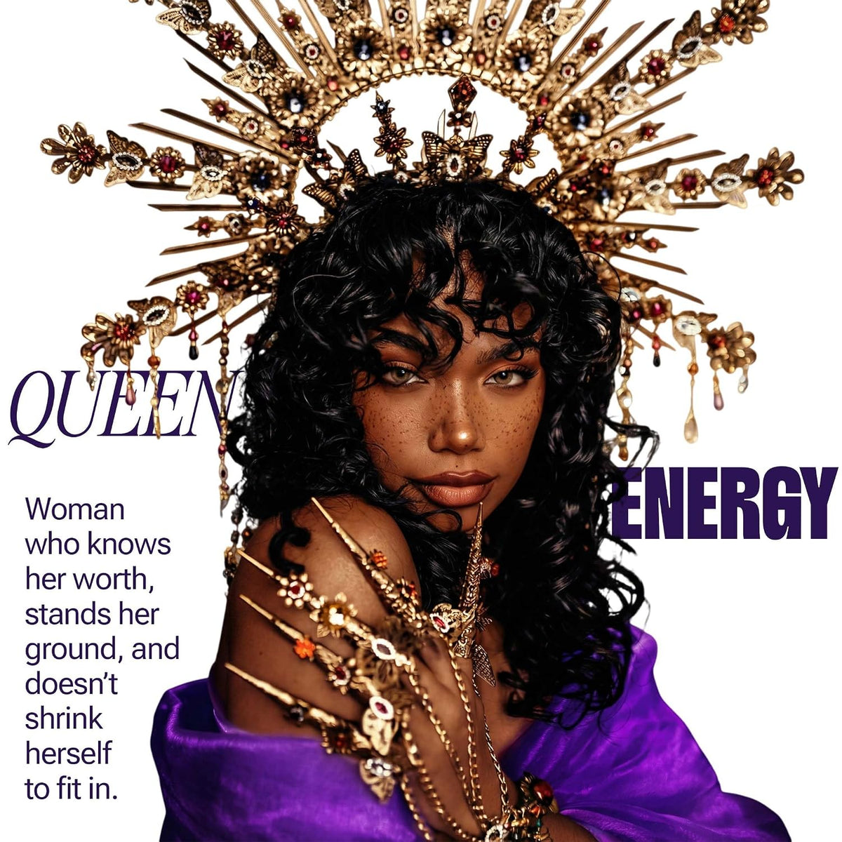 Beardo FREED Queen Energy Eau De Parfum for Women | Royal Luxury Perfume with Black Currant, Vanilla & Cashmeran | Long Lasting Smell | Premium Gifts for Woman | 20ml