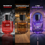 Beardo Hall Of Fame Perfume Giftset For Men | Fruity, Citrus, Woody | Eau De Parfum | Long lasting | 3x30ml | Perfume For Man | Gift For Men | Husband | Boyfriend