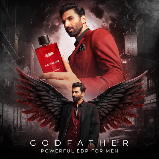 BEARDO Godfather Perfume For Men, 100Ml | Aromatic, Spicy Perfume For Men Long Lasting Perfume For Date Night Fragrance | Body Spray For Men | Valentines Day Gift For Husband | Boyfriend