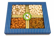 NatureVit Dry Fruits Combo Gift Pack, 400g (Cashew, Almond, Pistachios and Raisins) - Healthy Gift Hamper for Every Occasion | Rakhi Gift Pack for Family, Friends | Corporate Office Gifts Combo | Rakshabandhan Celebration Pack