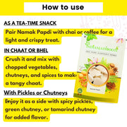 IndianJadiBooti Namak Papdi, 100 Grams