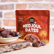Urban Platter Medium Medjoul Dates, 500g (Hand-Sorted | Moist & Caramelly Texture | Perfect for Snacking & Gifting)