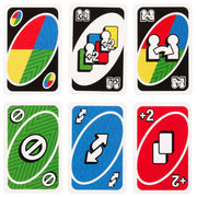 Mattel Games UNO Teams Card Game for Children and Adults for Family Games, Travel and Parties with Special Rules for Playing in Teams of Two, HXT58