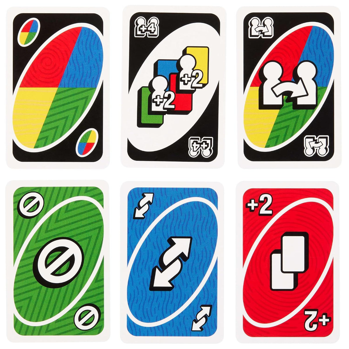 Mattel Games UNO Teams Card Game for Children and Adults for Family Games, Travel and Parties with Special Rules for Playing in Teams of Two, HXT58