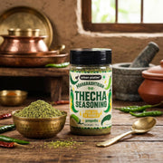Urban Platter Thecha Seasoning, 70g (Authentic Maharashtrian Condiment | Bold Chilli, Garlic & Peanut Blend | Perfect for Fries, Pasta & Rice)