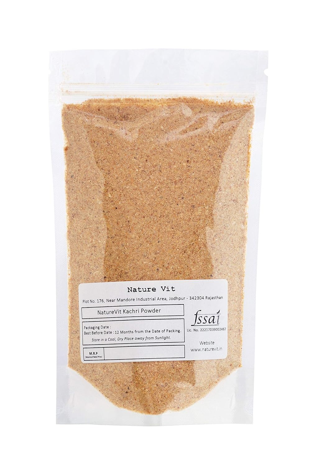 NatureVit Dried Kachari Powder for Cooking, 1 kg | Enhancing Pickles and Meat - as Meat Rub, Tenderizer, BBQ Rub