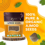 Brijbooti Ajmod 200 Gram - Ajmoda - Apium Graveolens - Celery Seeds | FSSAI, GMP, ISO Certified