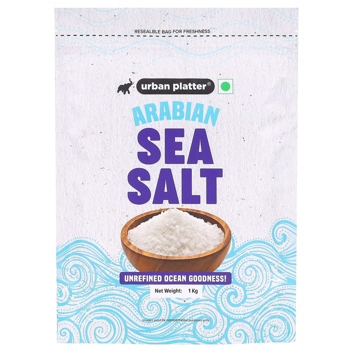 Urban Platter Arabian Sea Salt Flakes, 1Kg