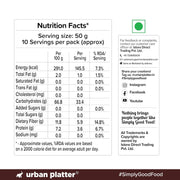 Urban Platter Ragi Rava, 500g (Naturally Gluten-free | Source of Protein & Fibre | A Smart Swap for Regular Sooji | Perfect for Upma, Khichdi, Idli, Dosa, Halwa, & More)
