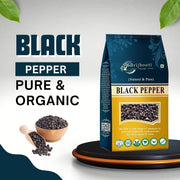 BrijBooti Black Pepper 400 Gm - Kali Mirch - Black Mirch Whole - Black Pepper Whole - Peppercorn - Kali Mirch Sabut
