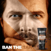 BEARDO DeTan Face Wash for Men, 50ml | Glycolic Acid,Niacinamide & Coffee | Helps to Reduce Tan,Reduce Dark Sports & Pigmentation | Exfoliates & Hydrates for Smooth & Oil Free Skin