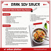 Urban Platter Dark Soy Sauce, 500ml (Traditionally Brewed from SOYA Beans | Asian Umami Seasoning for Stir-Frying | Clean-Label)