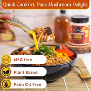 Urban Platter Mushroom Bouillon & Broth Powder, 200g (Plant-Based | Instant Soup Base | MSG-Free | Umami-Rich)