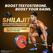 Dabur Himalayan Shilajit/Shilajeet Gold Resin - 20g | 500mg/Serving | 40 Servings | Contains 24 Karat Gold | 7 Ayurvedic Boosters | Boosts Muscle Growth & Stamina | 100% Ayurvedic