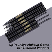 INSIGHT Eyebrow Define Duo (2 in 1)|Water-Resistant Formula | Semi-Matte Finish | Long-lasting | Smudgeproof|Precise Applicator| Tinted Gel|Grey-2.5g