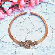 SHINDE EXPORTS pure copper Hasli necklace jewellery choker for women