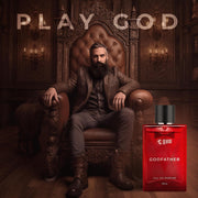 BEARDO Godfather & Whisky Smoke Perfume For Man,100ml X 2|Eau De Parfum|Premium Perfume | Strong Long Lasting Fragrance | Perfume for Men |Gift For Men| Boyfriend | Husband