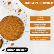 Urban Platter Jaggery Powder, 1Kg / 35.2oz [Pure, Natural & Chemical Free]