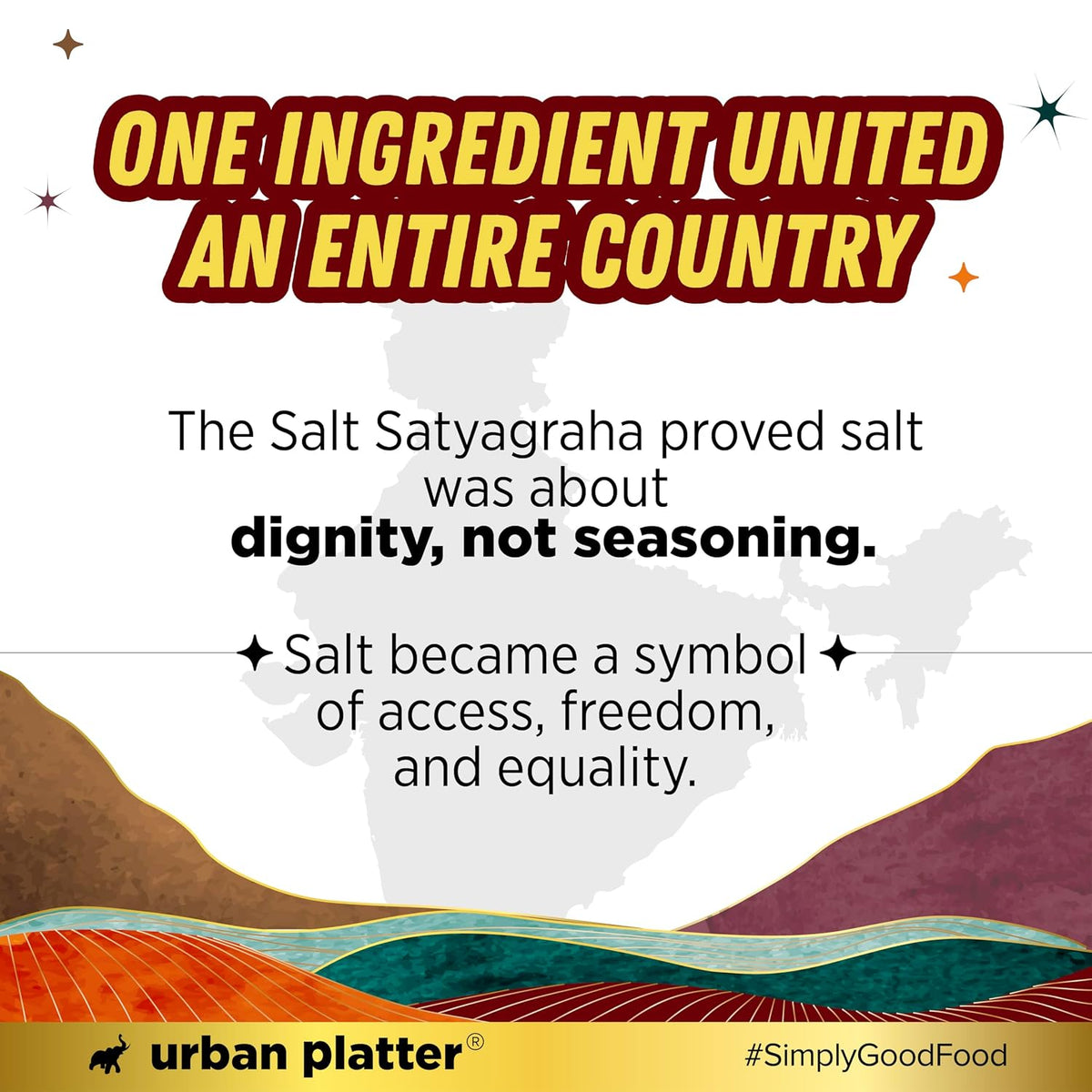 Urban Platter 4 in 1 Super Salt Mix, 1kg (Pink Himalayan Salt, White Rock Salt, Black Salt & Arabian Sea Salt | Signature Blend of Origin Salts | Everyday Cooking Essential)