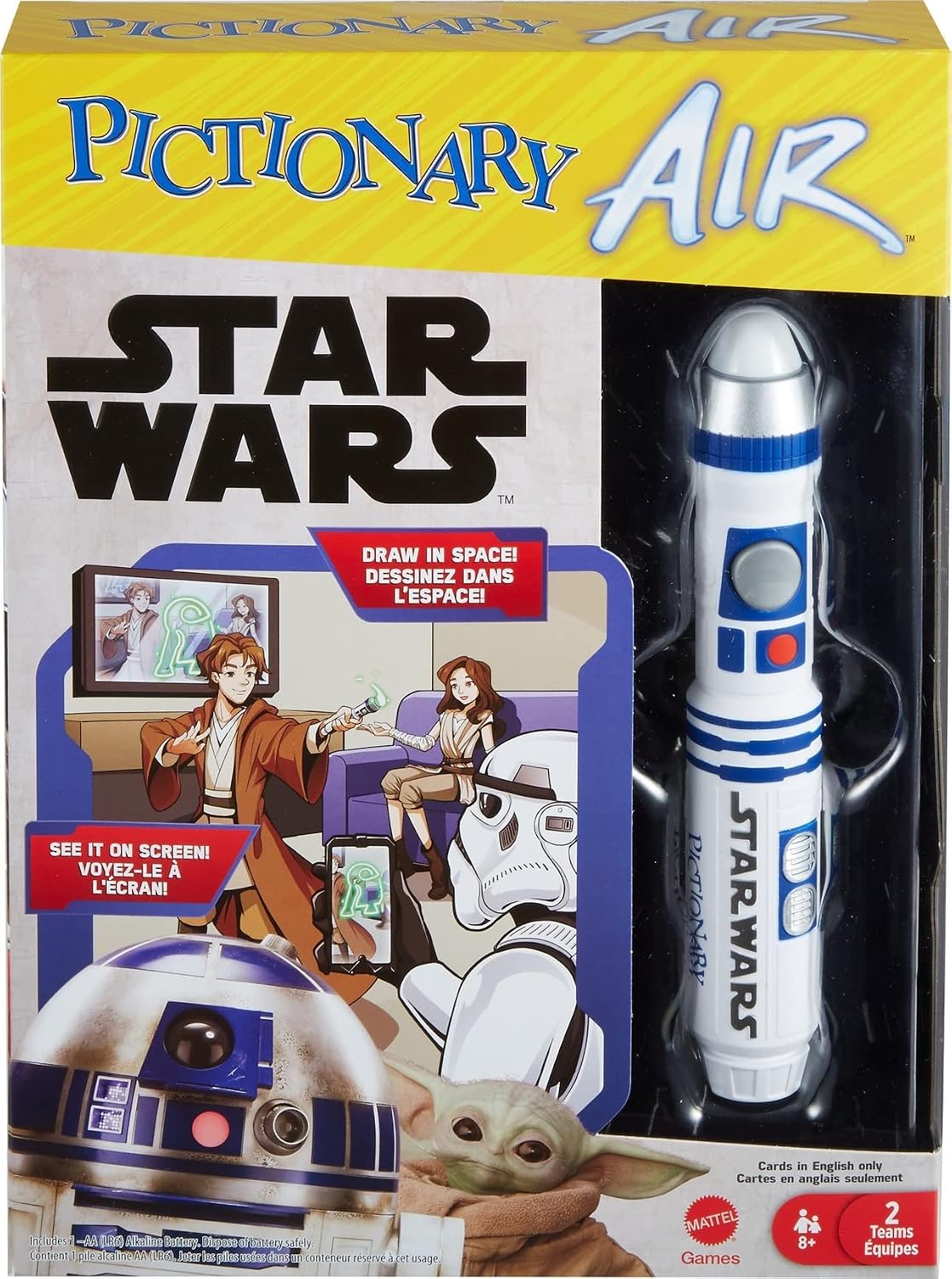 Mattel Games Pictionary Air Star Wars
