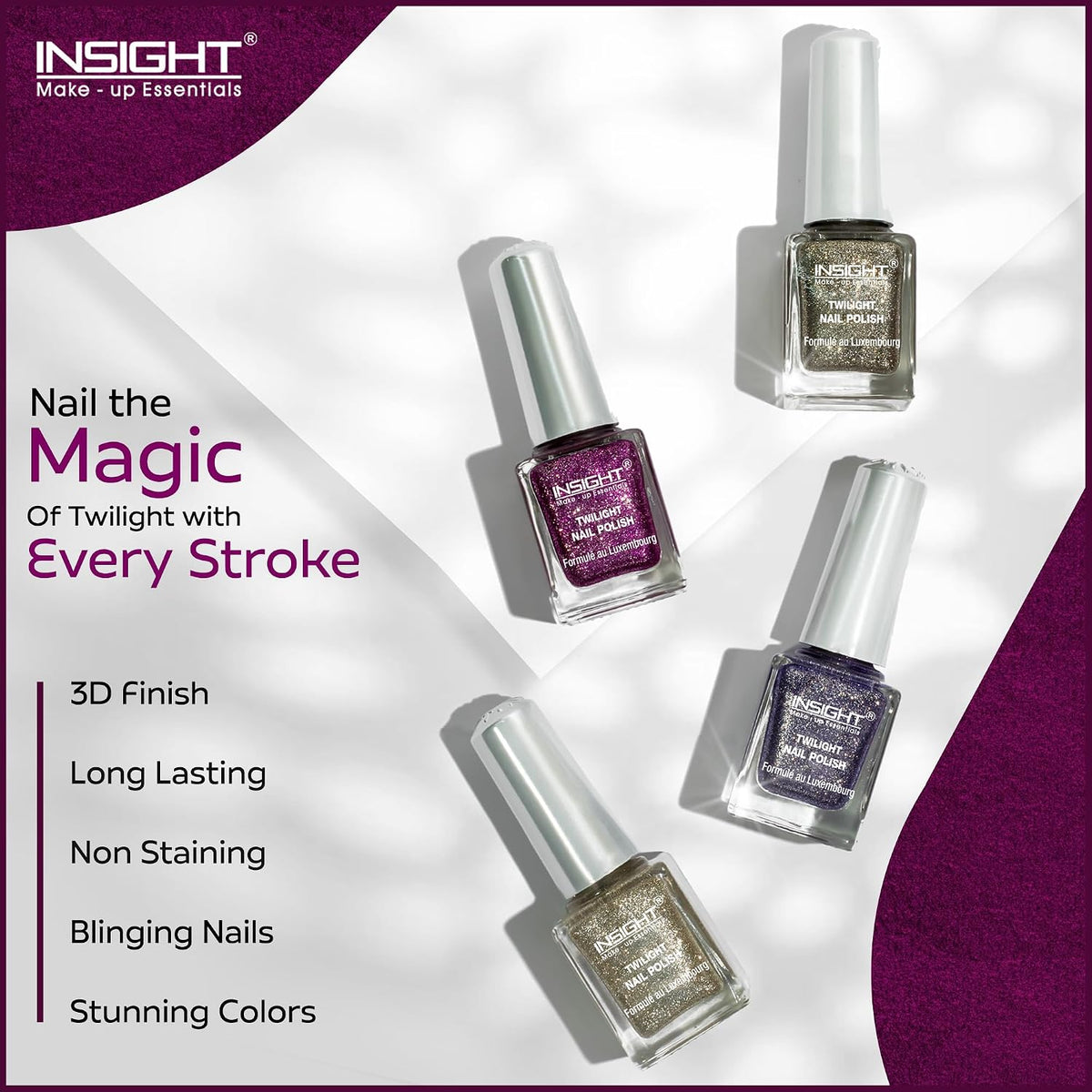 Insight Cosmetics Twilight Nail Polish,DH-154=17