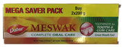 Dabur Meswak Toothpaste - Complete Oral Care, 400g Combo Pack