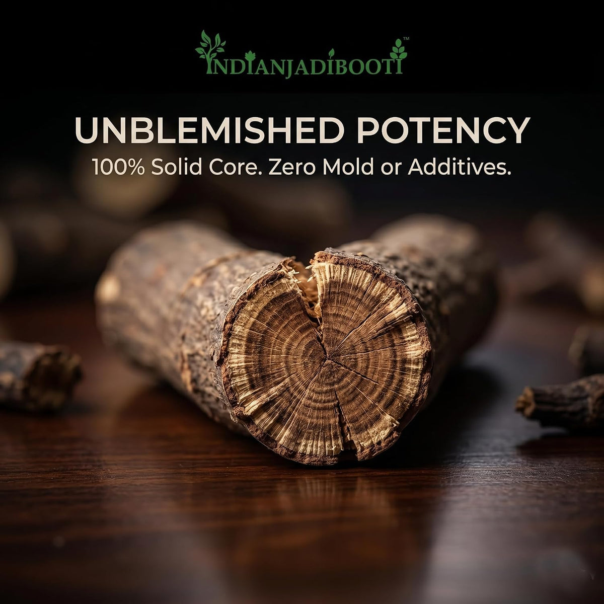 IndianJadiBooti Pure Pashanbhed Root (Bergenia Ligulata) | Botanical for Urinary Harmony, Fluid Balance & Cooling Support, 100 Grams Pack